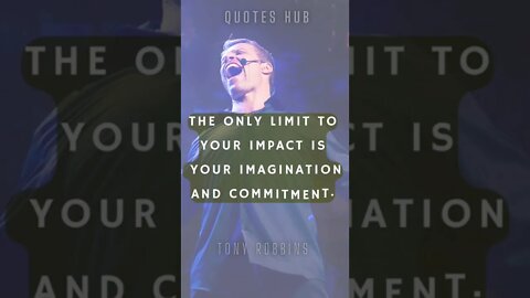 The Most Motivational Quote by Tony Robbins || Quotes Hub