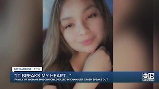 Family of woman, unborn child killed in Chandler crash speaks out