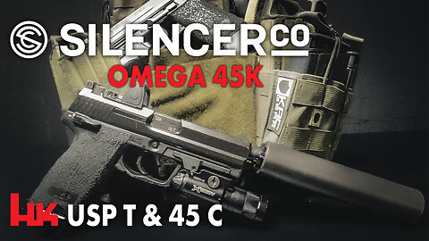 SILENCER CO OMEGA 45K - HK USP T & 45C