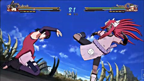 Sarada Uchiha vs Tayuya - Naruto Shippuden: Ultimate Ninja Storm 4