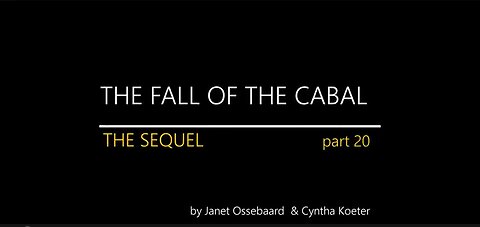 THE SEQUEL TO THE FALL OF THE CABAL - PART 20 - Covid-19: One Big Behavioural Experiment