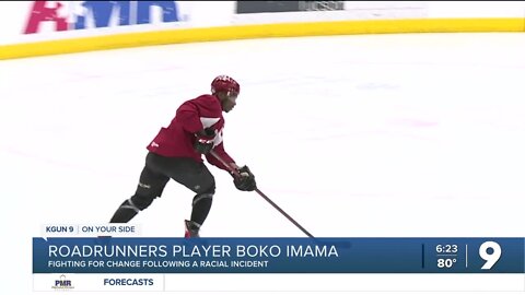 Roadrunners forward Boko Imama fighting racism