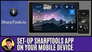 Get the SharpTools Dashboard on Your Mobile Devices to Control SmartThings Devices