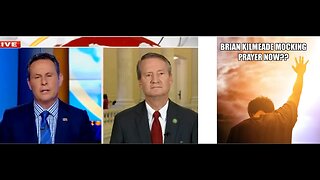 Brian Kilmeade Fox News talking head viciously mocks the praying habit of representative Burchett