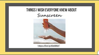 What Do You Know About Sunscreen?