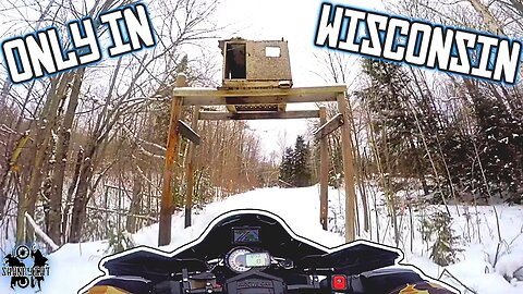 Harrison Hills To Elcho WI On A Snowmobile! | Hand Guard Giveaway???