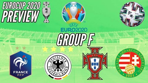 GROUP OF DEATH EURO CUP 2020 Predictions - Group F Preview