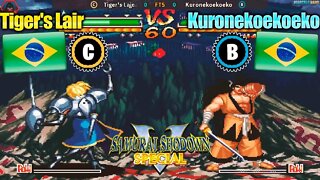 Samurai Shodown V Special (Tiger's Lair Vs. Kuronekoekoeko) [Brazil Vs. Brazil]