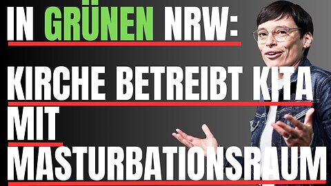 🟩Unter den Augen der Grünen🏳️‍🌈Raum für Masturbation & Doktorspiele in Kita🤬