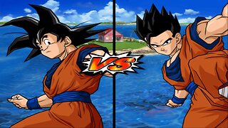 DBZ Budokai Tenkaichi 3 Goku(End) VS Ultimate Gohan
