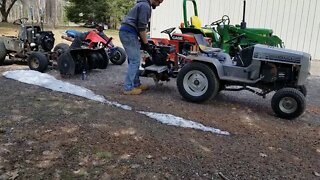 Garden Tractor Tilling Spring 2020