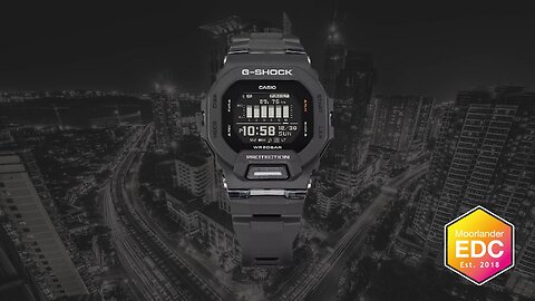 Best Stealth All Black GShock - Casio GBD-200 review