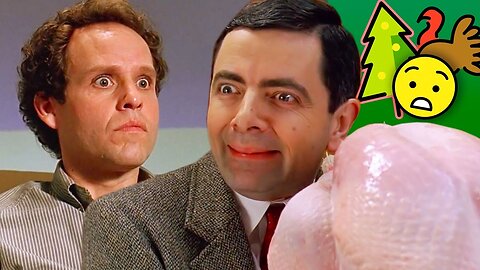 THANKSGIVING TURKEY EXPLOSION! - Mr Bean- The Movie