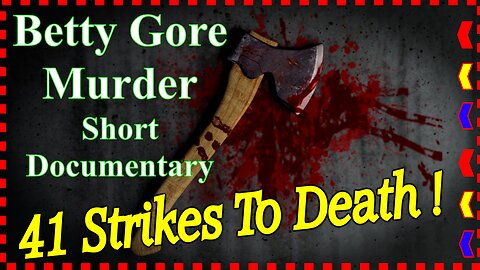 She Hit her 41 Times with AXE ! MURDER Scene PHOTOS ! Betty Gore Short Documentary Candy Montgomery