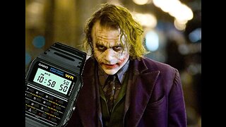Joker's Casio watch