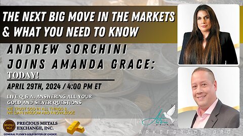 Andrew Sorchini Joins Amanda Grace: The Next Big Move in the Markets & What You Need to Know