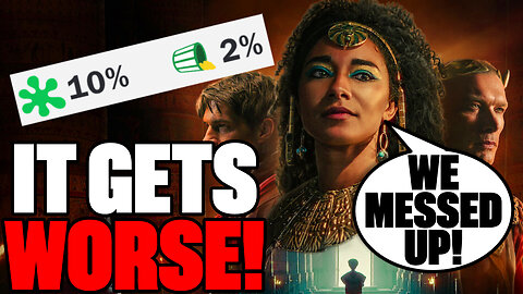 Worst Netflix Show EVER! | Queen Cleopatra DESTROYED In EMBARRASSING Ratings! | Woke Hollywood FAIL!