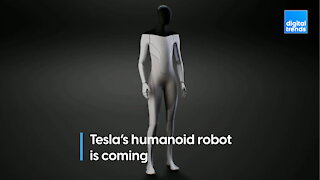 Watch Elon Musk unveil Tesla's advanced humanoid robot