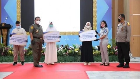 Jasa Raharja Lampung Serahkan Beasiswa untuk Anak-Anak Korban Kecelakaan