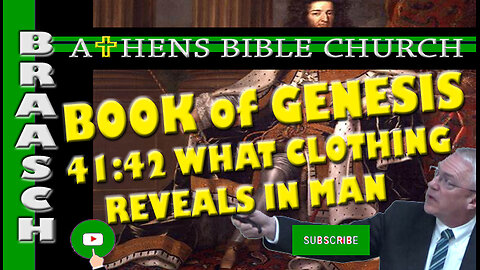 What the Covering Reveals | Genesis 41:42 | Athens Bible Church