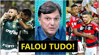 "NÃO ADIANTA FICAR PENSANDO no Palmeiras! O Flamengo agora..." Mauro Cezar ANALISA LUTA pelo TÍTULO!