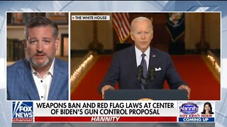 Sen Cruz: Biden's Gun Control Speech Shows What A Train Wreck He Is