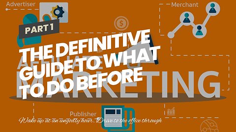 The Definitive Guide to What to Do Before Becoming an Affiliate Marketer - Oberlo