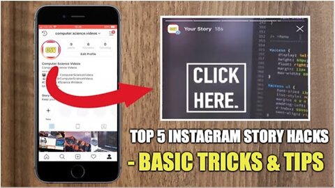 TOP 5 INSTAGRAM STORY HACKS - Basic Tricks & Tips Every Instagram User Must Use