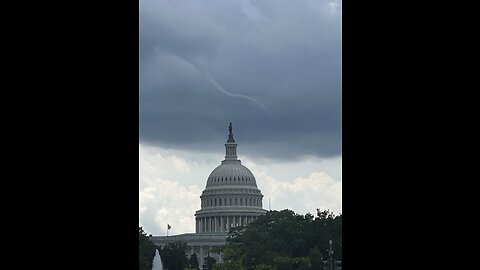 Ominous Signs From The Heavens Appear At Capitol Amid Biden Impeachment Inquiry Talks