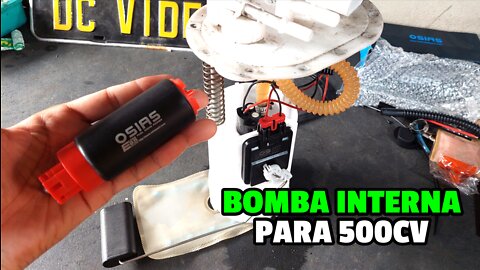 NOVA BOMBA DE COMBUSTÍVEL INTERNA PARA 500CV NO GOL TURBO