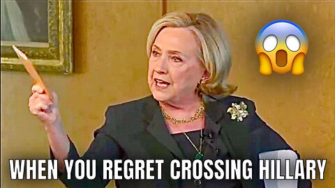 Hillary Clinton SHOUTS at Protester…tells him “YOU’RE DONE!” 😱😱😱