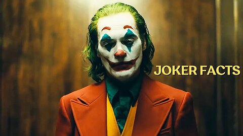 55 Facts about the movie Joker