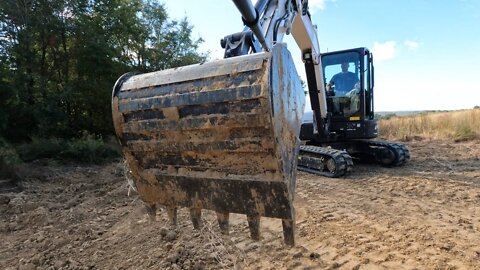 GoPro Hero 10-Best camera angles on bobcat e42 r-2 series mini excavator digging