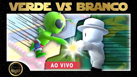 #STUMBLEGUYS GUERRA DAS CORES VERDE VS BRANCO !!