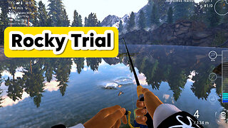 Fishing Planet Rocky Trial Mission, Rocky Lake trout fishing