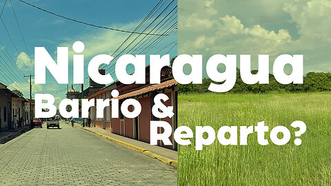 Nicaragua 🇳🇮 Barrio vs Reparto