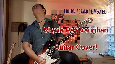 SRV - Couldn't Stand The Weather! Guitar cover by Fred Ribeiro