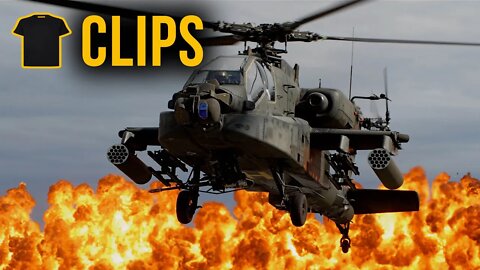 Flying An Apache Helicopter Gunship In Combat