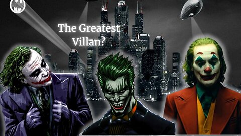 Joker is the BEST Villain of all TIME