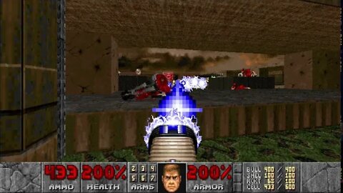 Doom 2: Hell on Earth (Ultra-Violence Plus 100%) - Map 7: Dead Simple
