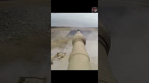 The M1 Abrams POV firing #shorts #military #pov