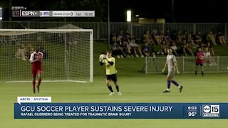 GCU Soccer player sustains severe head injury, shows remarkable recovery
