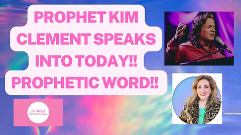Prophet Kim Clement prophecy for today!! Praise the Lord!!