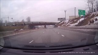 Ride Along with Q #111 - I-84EB NE122nd to Troutdale 02/19/21 - DashCam Video by Q Madp