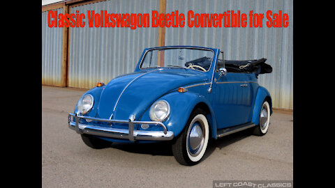 Classic VW Beetle Convertible "Early-Style" Build!
