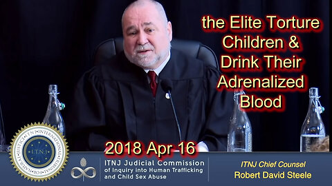 2023 JAN 22 ITNJ Chief Counsel Robert D Steele Pandemic of Child Trafficking, Abuse and Worse