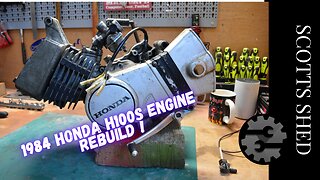 Honda H100s engine rebuild - Full Assembly