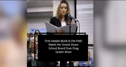 This MAMA BEAR is ON FIRE! Watch Her Take Down the School Board “Groomers!””