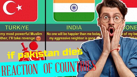 What if pakistan🇵🇰 died|Reaction from different countries