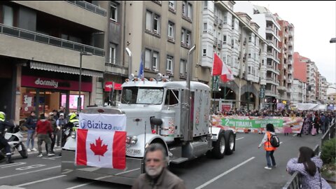 Bizitza manifestacion en Vitoria-Gasteiz el 12 de Marzo